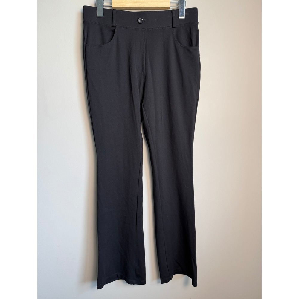Willit Yoga Dress Pants Black Bootcut Stretch Work Slacks Office Professional M
